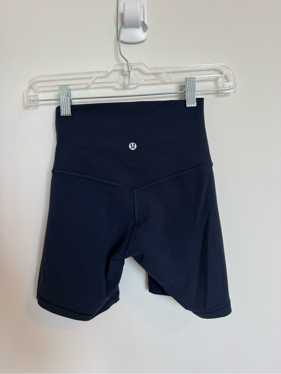 lululemon athletica Pants - Lululemon Align Women's High-Rise 4” Inseam Navy Bike Shorts